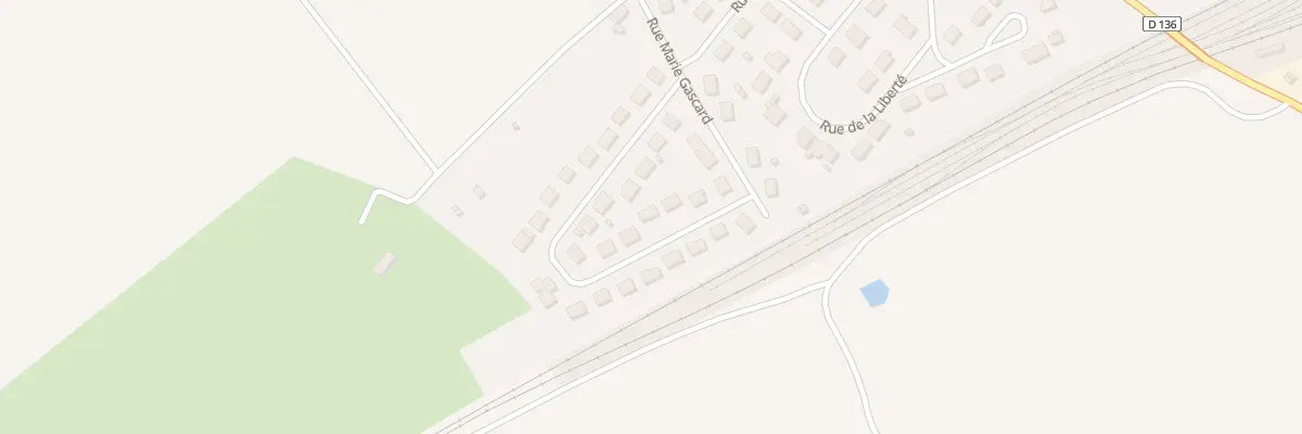 Plan du 19 Rue Louise Michel à Chalindrey