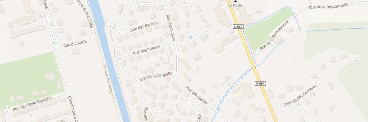 Plan du 17 Rue des Sapins à Dieue-sur-Meuse