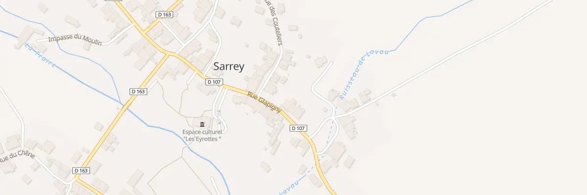 Plan du 5 Rue Glapigny à Sarrey