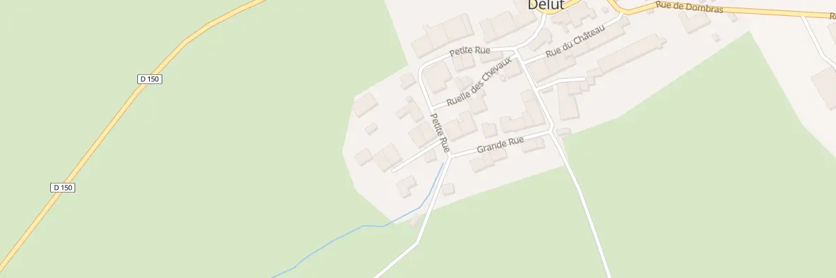 Plan du 1B Rue du Cul de Sac à Delut