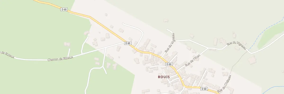 Plan du 1304 Rue des deux Fontaines à Villebois