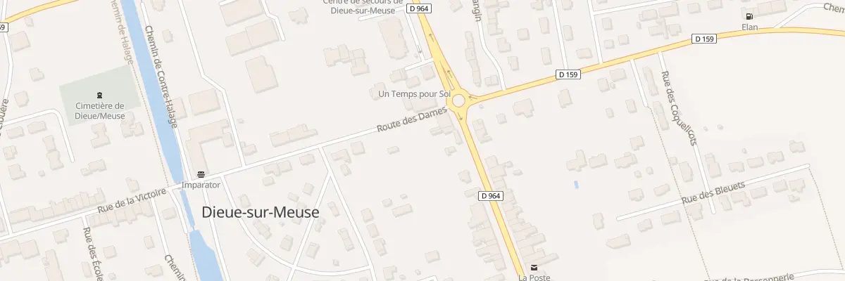 Plan du 12 Rue du Rattentout à Dieue-sur-Meuse