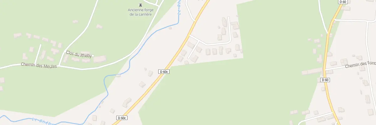 Plan de La Champagne à Villebois