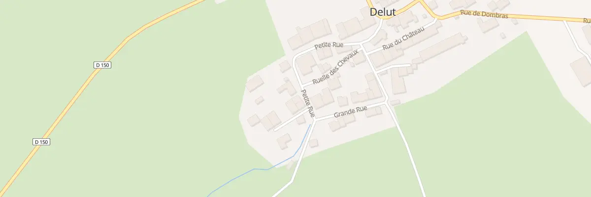 Plan du 16 Ptr Petite Rue à Delut