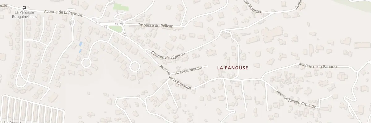 Plan du 4 Av Moutin à Marseille 9e Arrondissement
