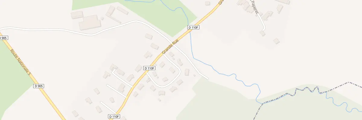Plan du 14 Rue de la Velle à Billey