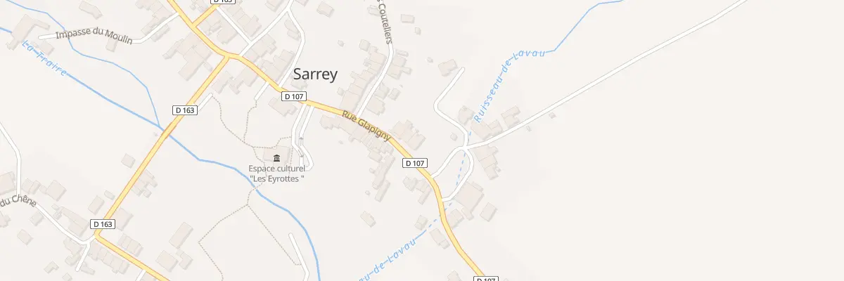 Plan du 9 Rue Glapigny à Sarrey