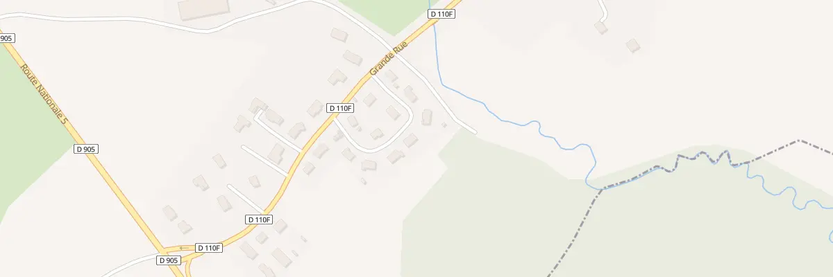 Plan du 10 Rue de la Velle à Billey