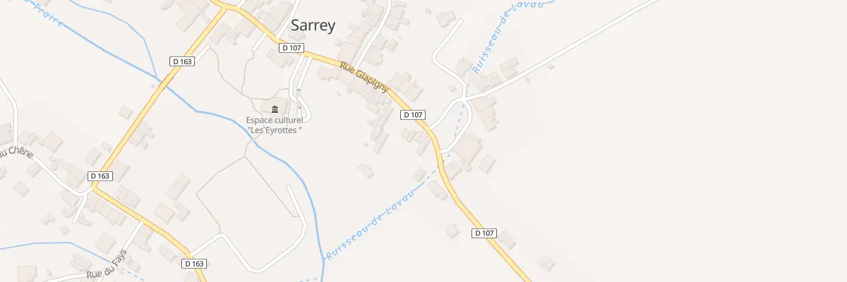 Plan du 30 Rue Glapigny à Sarrey