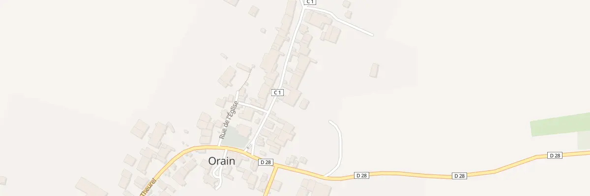 Plan du 14 Rue de Leffond à Orain