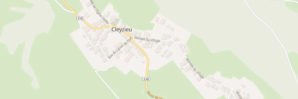 Plan du 5042 Le Bourg à Cleyzieu