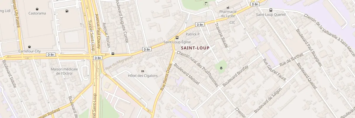 Plan du 13 Rue pierre doize à Marseille 10e Arrondissement
