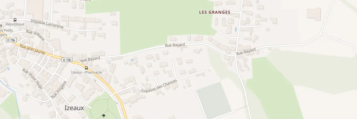 Plan du 15D Imp des Chances à Izeaux