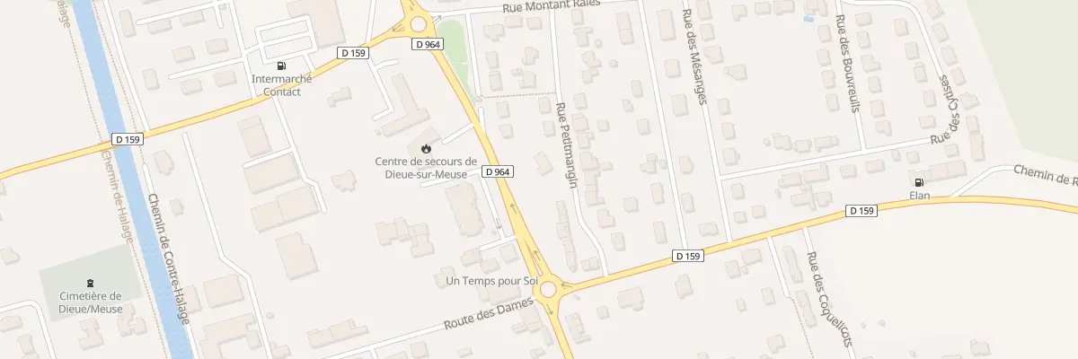 Plan du 3 Rue du Rattentout à Dieue-sur-Meuse