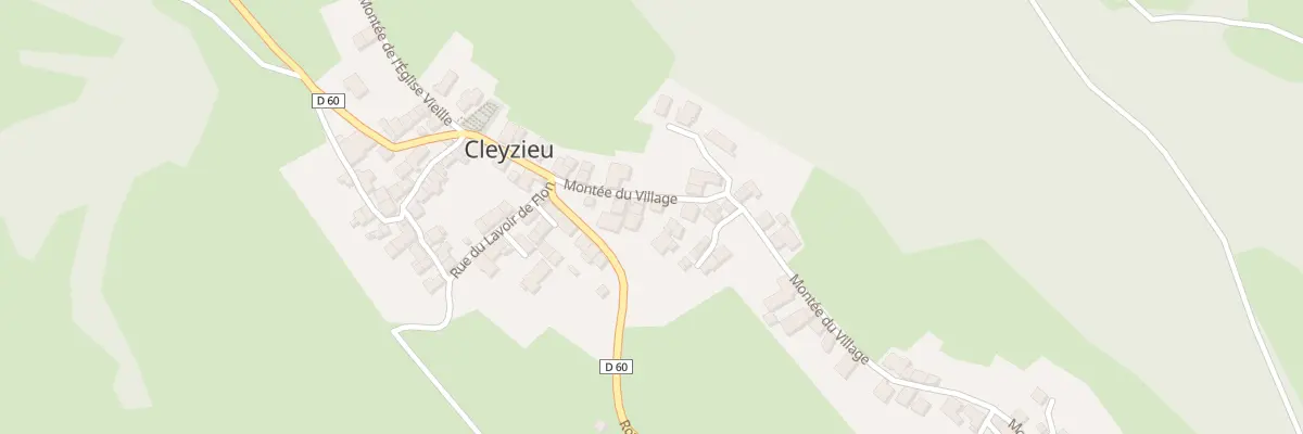 Plan du 5044 Le Bourg à Cleyzieu