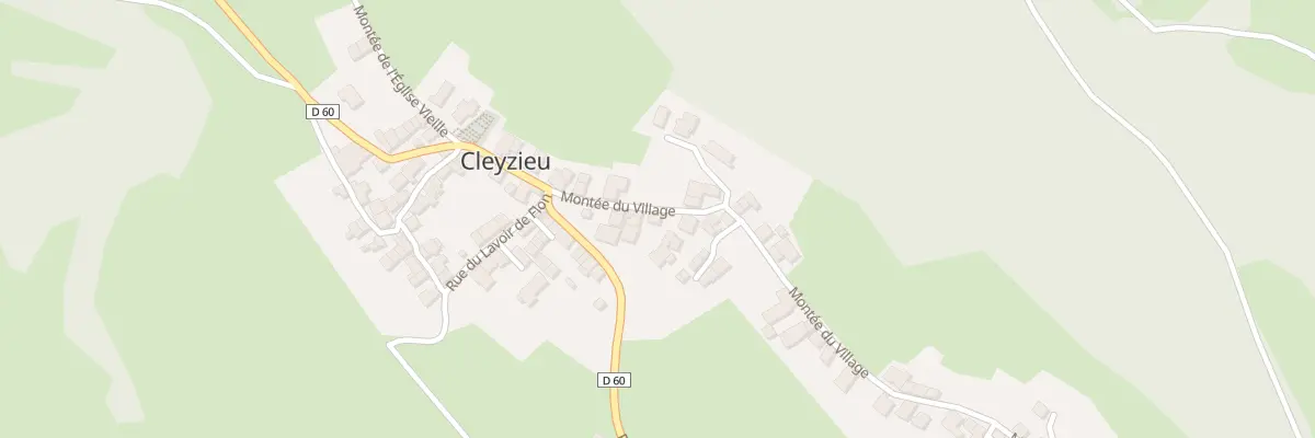Plan du 76 Mte du Village à Cleyzieu