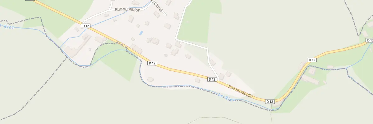 Plan du 307 Rue du Moulin à Jujurieux