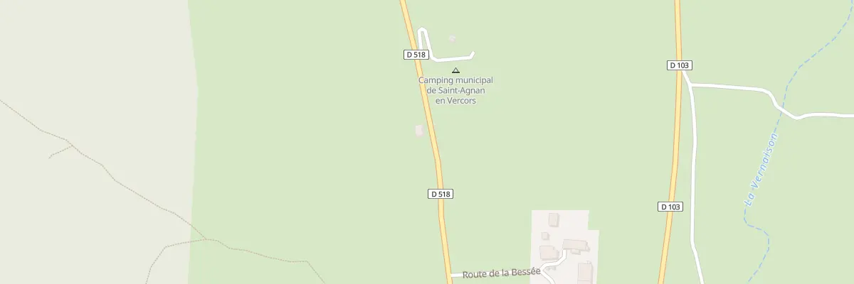 Plan du 515 Rte de la Chapelle à Saint-Agnan-en-Vercors