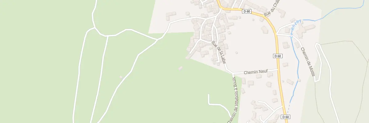 Plan du 121 Rue de la Grande Combe à Villebois