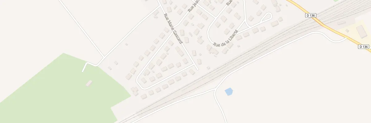 Plan du 34 Rue Marie Gascard à Chalindrey