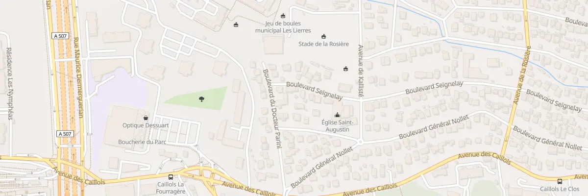 Plan du 10 Bd Seignelay à Marseille 12e Arrondissement