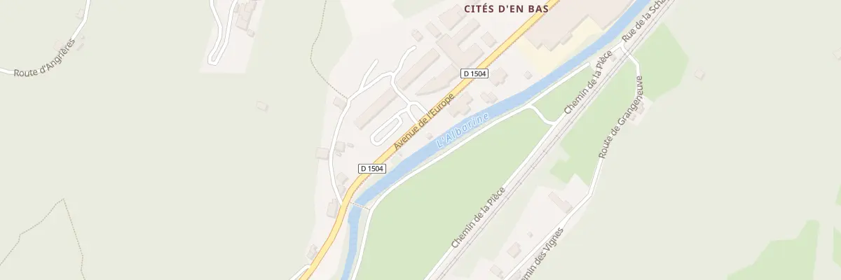 Plan du 37 Av de l’Europe à Saint-Rambert-en-Bugey