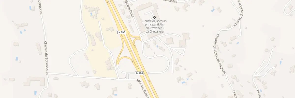Plan du 85B Av Mal de Lattre de Tassigny à Aix-en-Provence