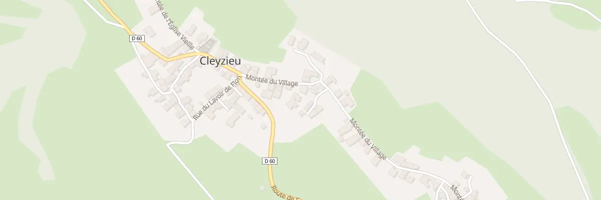 Plan du 5039 Le Bourg à Cleyzieu