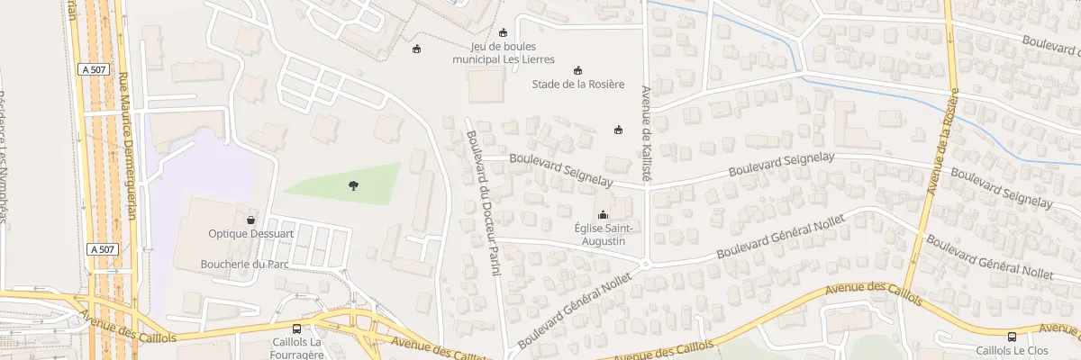 Plan du 12 Bd Seignelay à Marseille 12e Arrondissement