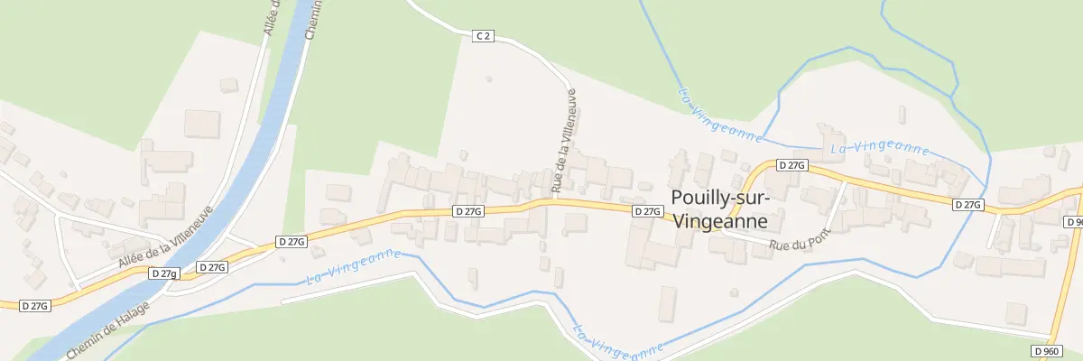 Plan du 10 Rue des Bressenot à Pouilly-sur-Vingeanne