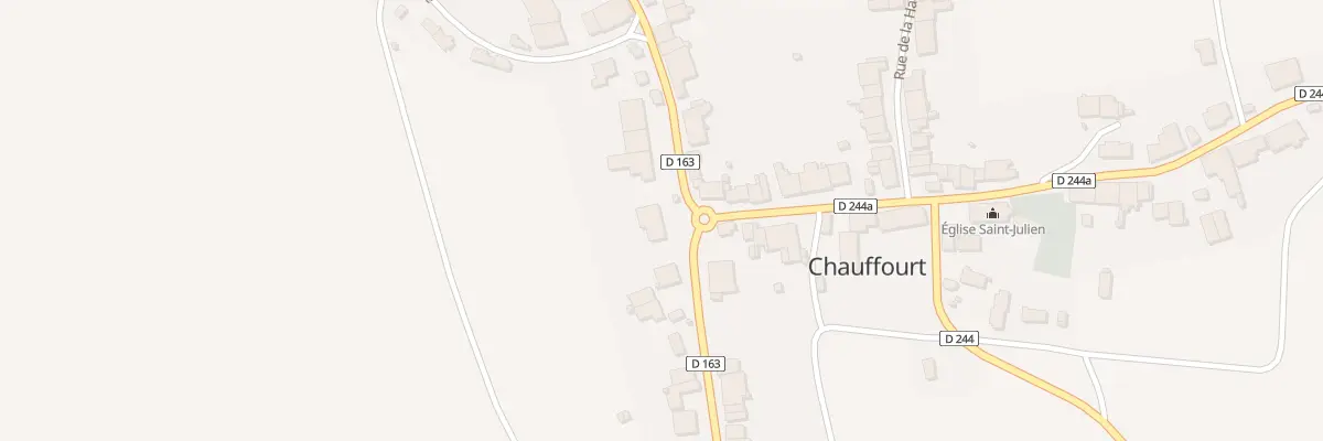 Plan du 1 Rue Cotand à Chauffourt