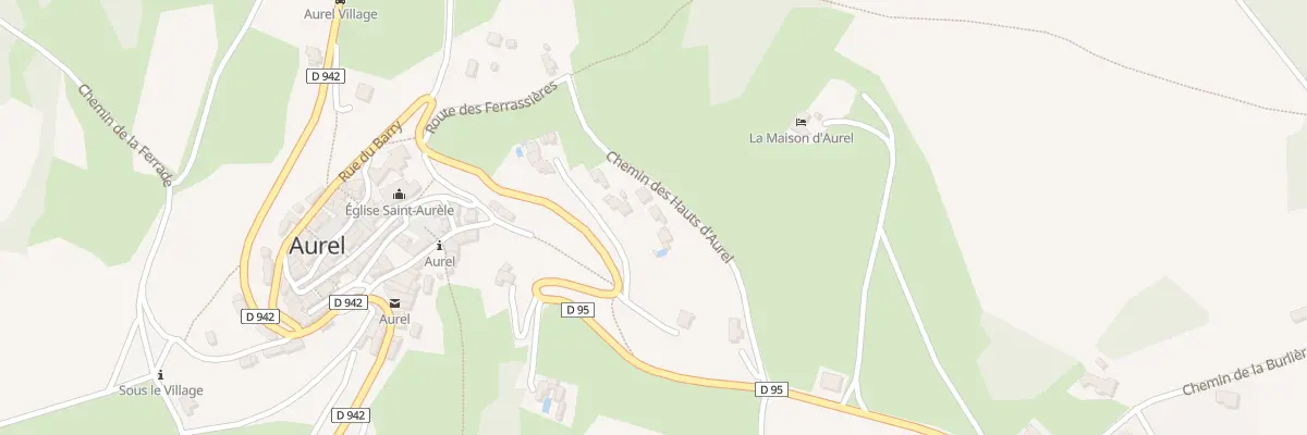 Plan du 2 Lot les Hauts d’Aurel à Aurel
