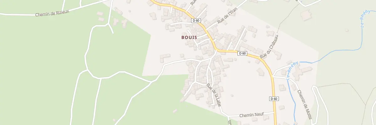 Plan du 25 Che du Riez à Villebois