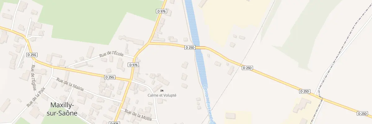 Plan du 6 Rte d’Heuilley à Maxilly-sur-Saône