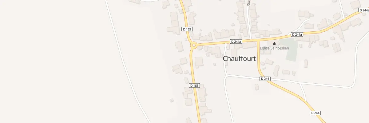 Plan du 2 Rue de la Fontaine à Chauffourt