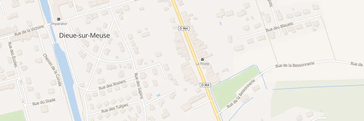 Plan du 36 Rue du Rattentout à Dieue-sur-Meuse