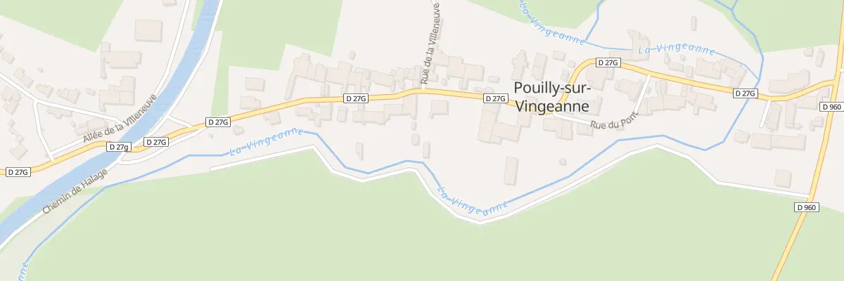 Plan du 5038B Le Village à Pouilly-sur-Vingeanne
