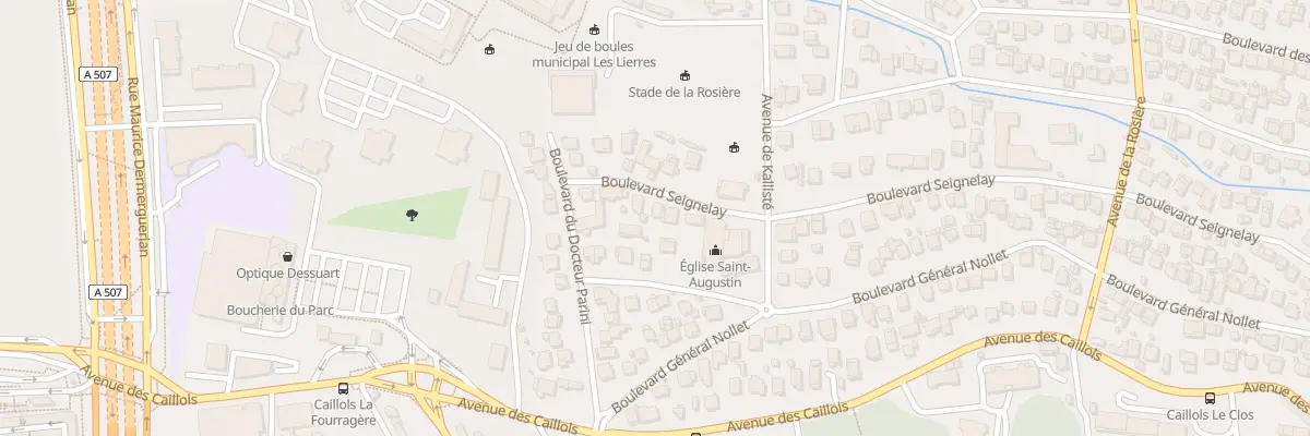 Plan du 14 Bd Seignelay à Marseille 12e Arrondissement
