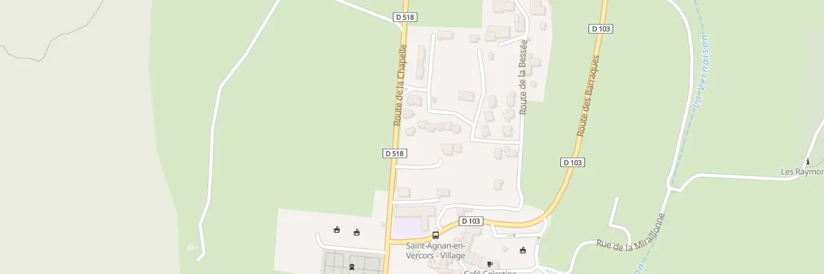 Plan du 66 Rue du Champ Gauthier à Saint-Agnan-en-Vercors