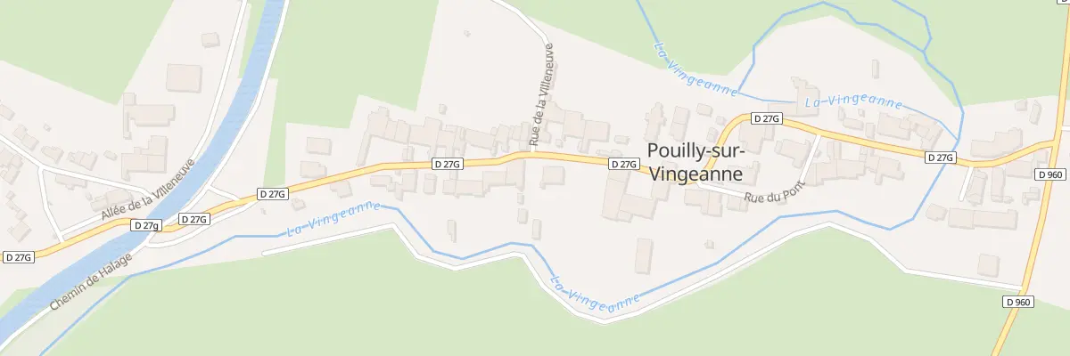 Plan du 5 Rue des Bressenot à Pouilly-sur-Vingeanne