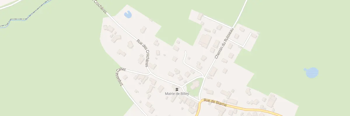 Plan du 1B Rue Abbe Cochet à Billey