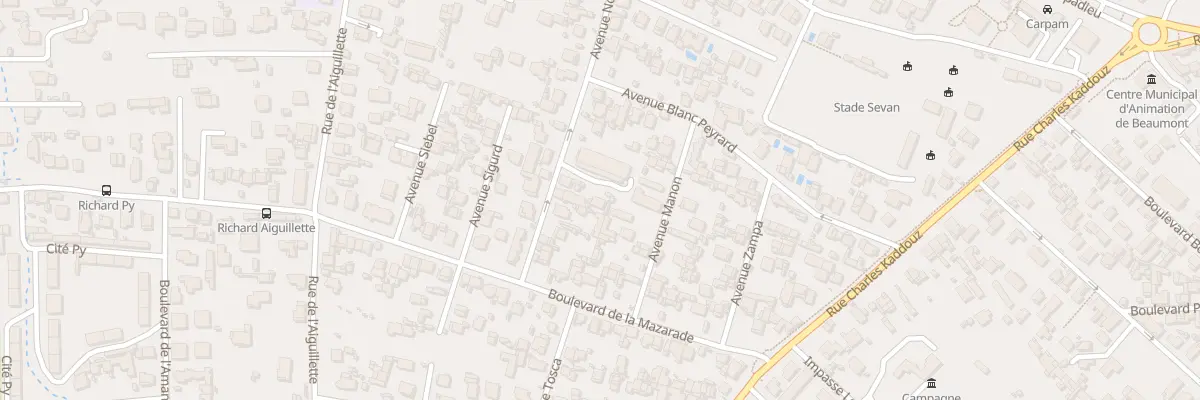 Plan du 10 Av Norma à Marseille 12e Arrondissement