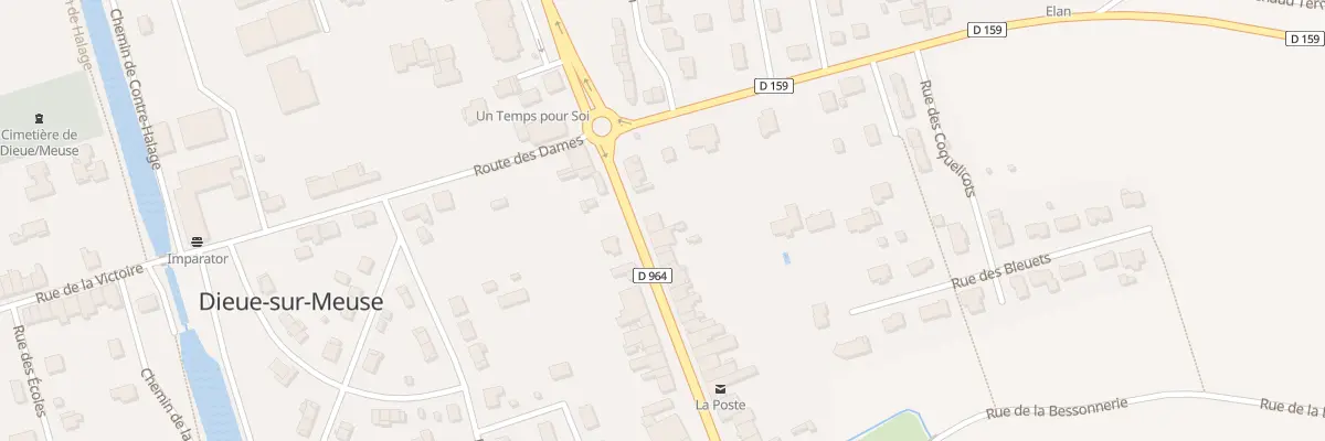 Plan du 15 Rue du Rattentout à Dieue-sur-Meuse