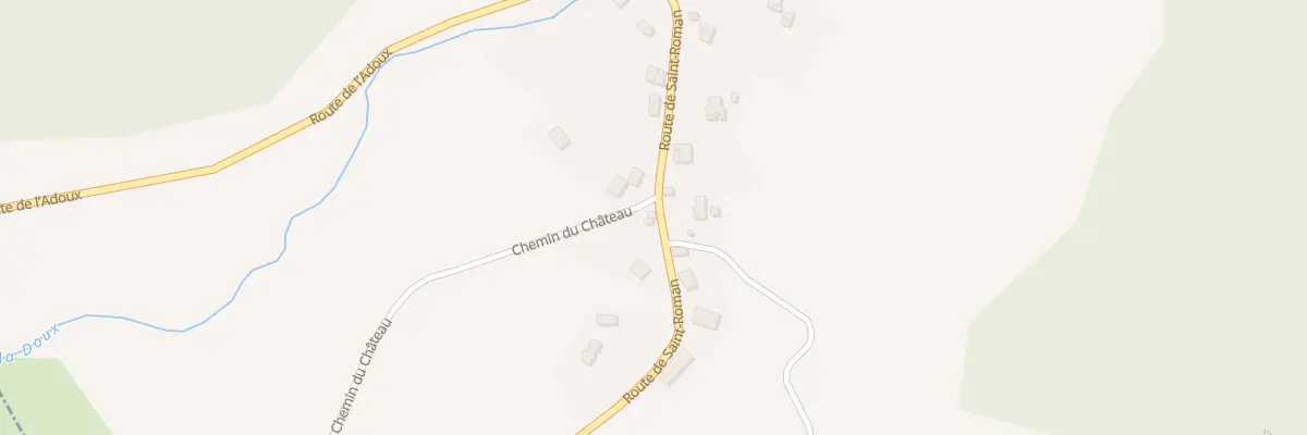 Plan du 220 Rte de Saint Roman à Laval-d’Aix
