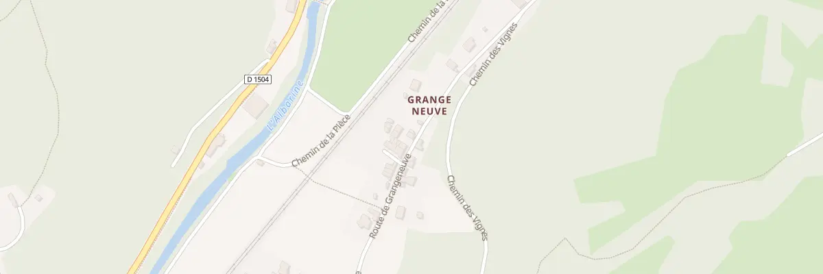 Plan du 17 Rte de Grangeneuve à Saint-Rambert-en-Bugey