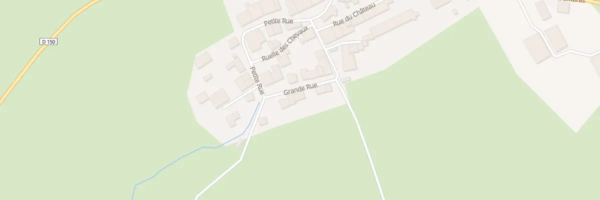 Plan du 3 Gr Grande Rue à Delut
