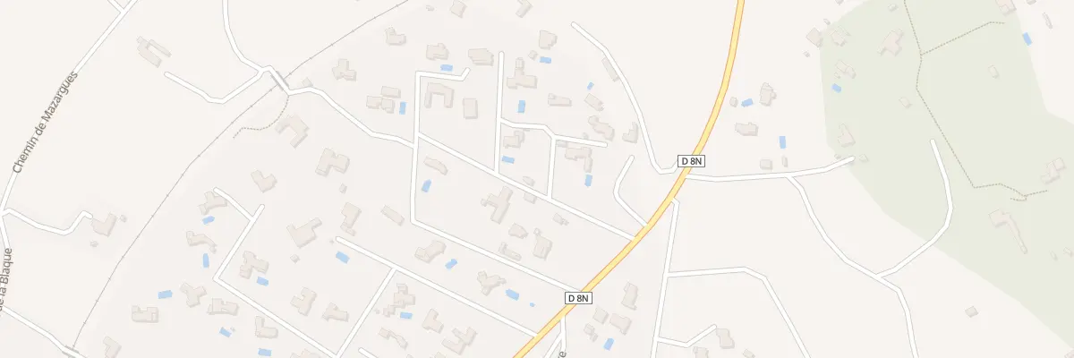 Plan du 9003 Che des Frères gris à Aix-en-Provence