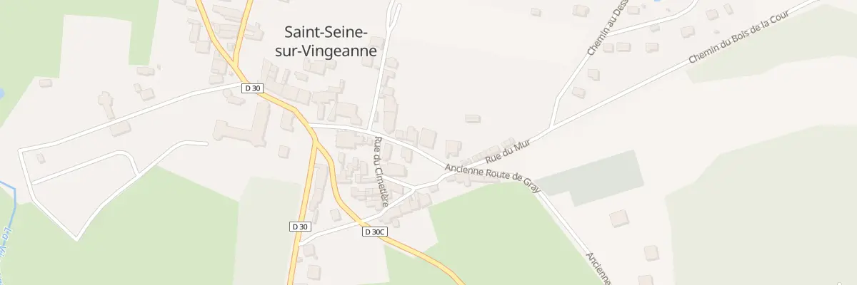 Plan du 15 Ancienne Route de Gray à Saint-Seine-sur-Vingeanne