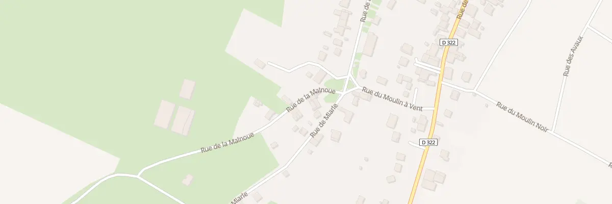 Plan du 1 Rue de la Malnouhe à Champvans