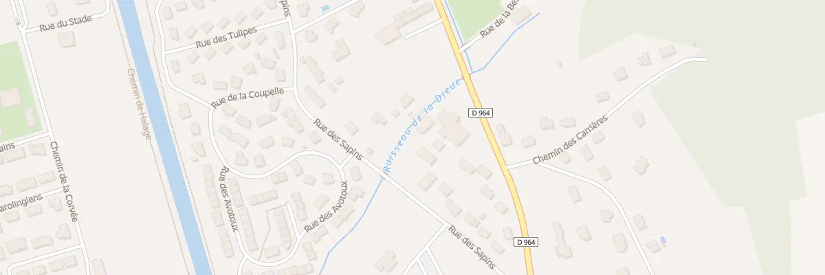 Plan du 62 Rue du Rattentout à Dieue-sur-Meuse